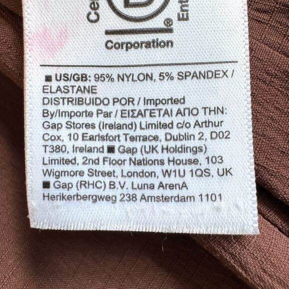 Athleta Women Trekkie Mid Rise Legacy Jogger Pant Size 4 Athleisure Active Brown - Picture 6 of 8